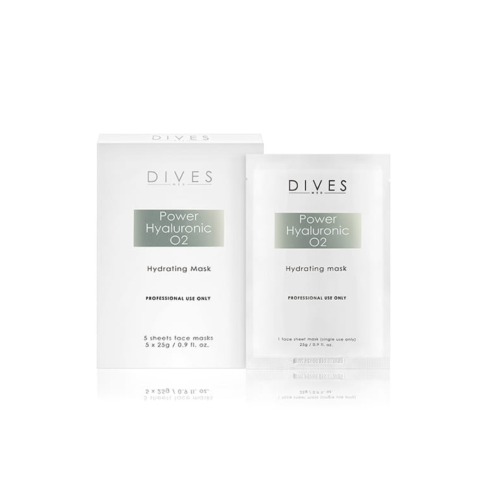DIVES med. - Power Hyaluronic O2 Maska nawilżająco-dotleniająca 1szt. - Kosmeceutyki