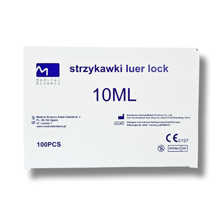 Strzykawki typu luer-lock 10 ml Medical Brokers - Wyposażenie Okołozabiegowe - zdjęcie 4