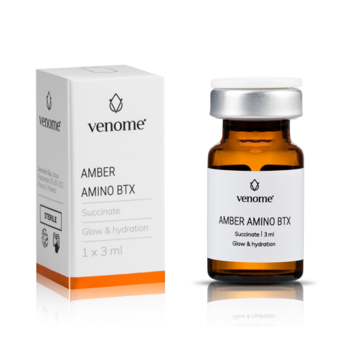 Venome Succinate Amber Amino BTX (1x3ml) - Mezoterapia