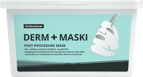 REGENERUJĄCA MASKA POZABIEGOWA DERM+MASKI (25szt.) - Kosmeceutyki