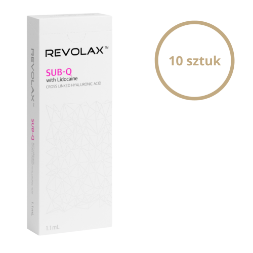 Revolax SUB-Q z lidokainą (10x1ml) - Wypełniacze