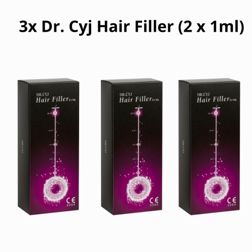 3x Dr. Cyj Hair Filler (2 x 1ml) - Mezoterapia