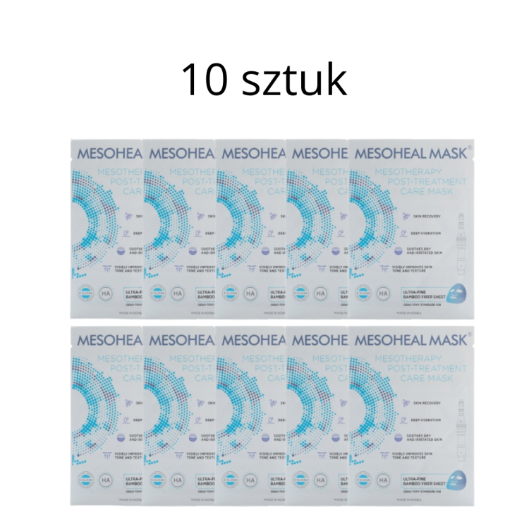 10 szt. Mesoheal Mask Post-Treatment Care Mask Maseczka w Płacie - Kosmeceutyki