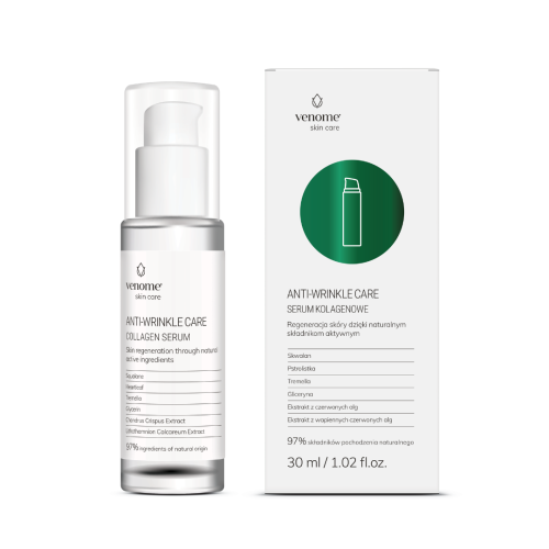 Venome Anti-Wrinkle Care - serum kolagenowe 30ml - Kosmeceutyki