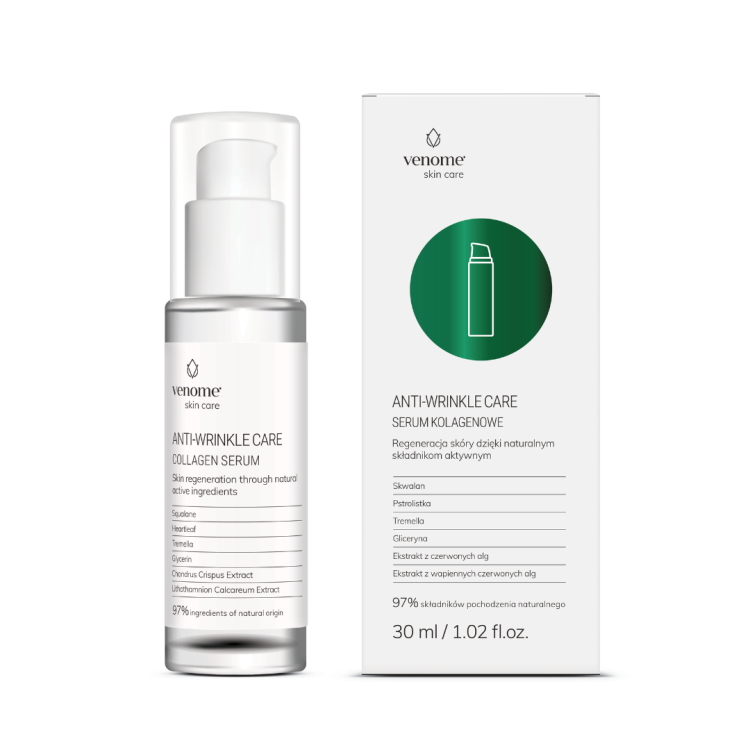 Venome Anti-Wrinkle Care - serum kolagenowe 30ml - Kosmeceutyki