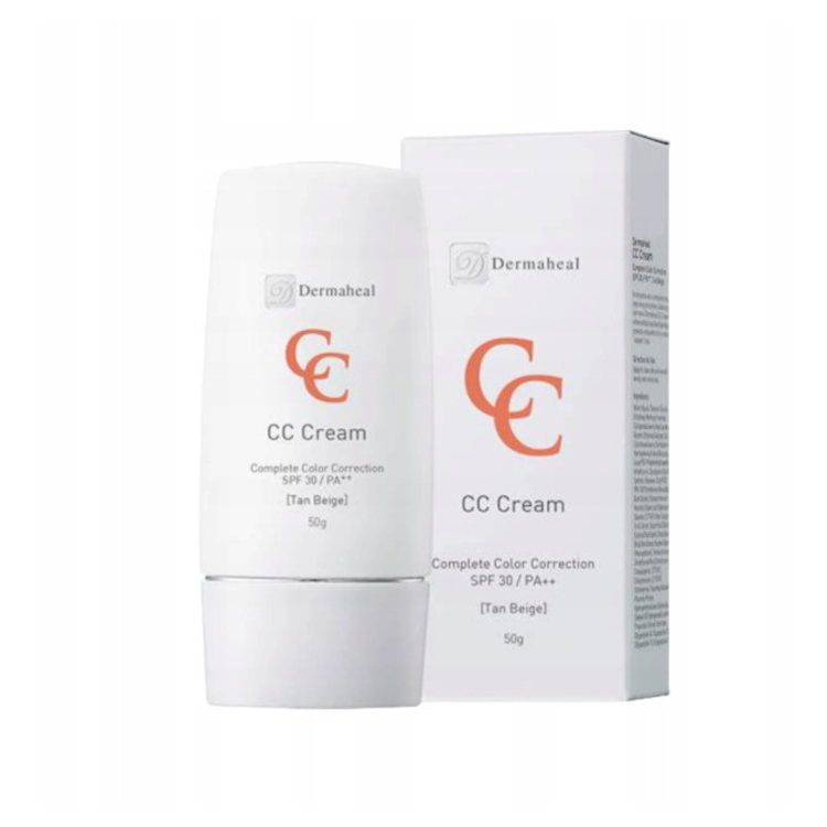 Dermaheal CC Cream SPF 30 - Tan Beige 50g | krem korygujący do twarzy - Kosmeceutyki