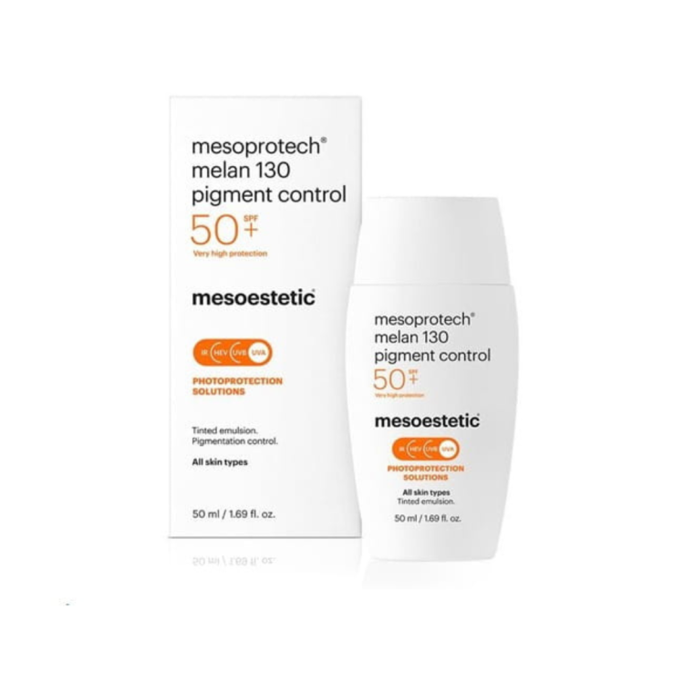 Mesoestetic Mesoprotech Melan 130+ Fluid Pigment Control SPF 50+ 50 ml - Kosmeceutyki