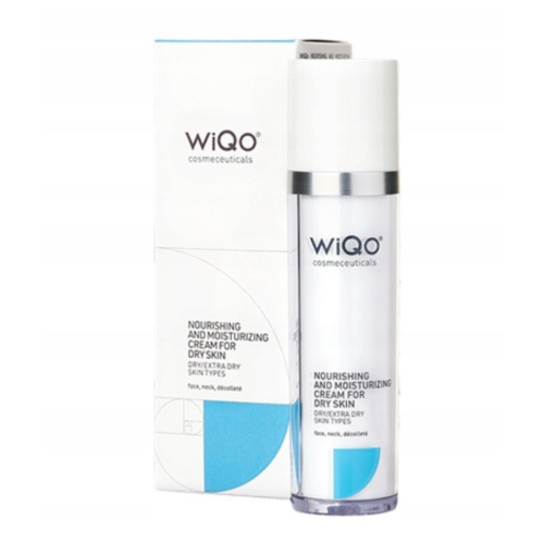 Krem odżywczy i nawilżający dla skóry suchej WiQo 50 ml - Kosmeceutyki