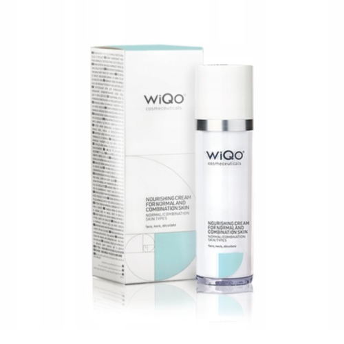 WIQO odżywczy i nawilżający krem do twarzy - skóra normalna i mieszana 50 ml - Kosmeceutyki